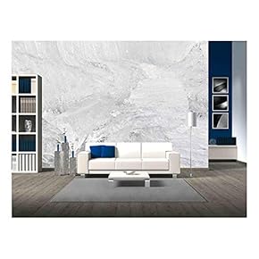 Background Texture Pattern of Disintegrating Candelized Melting Ice - Removable Wall Mural | Self-Adhesive Large Wallpaper - 66x96 inches
