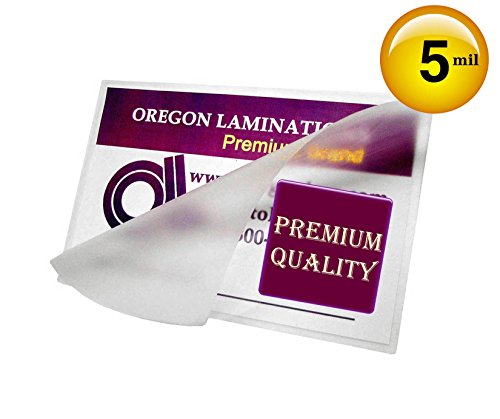 Qty 500 Wallet Photo Laminating Pouches 2-3/4 x 3-3/4 Hot 5 Mil Clear