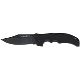 COLD STEEL Recon 1 4" S35VN Razor-Sharp Blade 5.375" G-10 Handle Tactical Folding Knife w/Tri-Ad Lock, Ambidextrous Pocket/Belt Clip