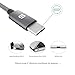 Type C Cable [Ultra Durable 3.3ft] Syncwire Nylon Braided Type-C to USB 3.0 -Fast Charger with Reversible Connector for Samsung S8,LG,Nexus 6P 5X,MacBook,Google Pixel XL,OnePlus 2 and more (Gray)