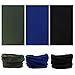 Oureamod Wide Headbands for Men and Women Athletic Moisture Wicking Headwear for Sports,Workout,Yoga Multi Function (Solid series)