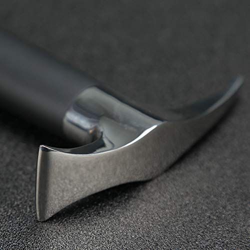 LINALL Ice Pick - Stainless Steel Ice Cube Bar Cocktail Tool, Create Ice Chunks for Cocktails - ICK0005 (Black)