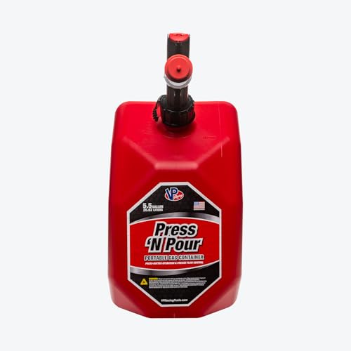 VP Racing 3839 Press 'N Pour Gas Can Red, 5.5 Gallon - photo 10