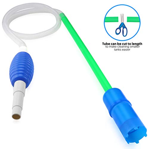 Open Door Living Gravel Vacuum for Aquarium Fish Tank Gravel Cleaner Aquarium Cleaning Pump Kit Water Siphon Changer