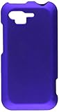Mybat HTCADR6330HPCSO203NP Titanium Premium Durable Rubberized Protective Case for HTC Rhyme ADR 6330 - 1 Pack - Retail Packaging - Dark Blue