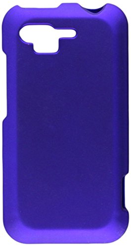 Mybat HTCADR6330HPCSO203NP Titanium Premium Durable Rubberized Protective Case for HTC Rhyme ADR 6330 - 1 Pack - Retail Packaging - Dark Blue