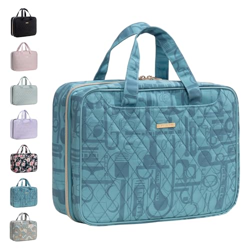 Everfun Travel Toiletry Bag Hanging Hook Leakproof