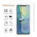 Ni-SHEN Mate 20 Pro Screen Protector Tempered Glass，[Case Friendly] 9H Hardness，No Bubbles，NO Scratch，Screen Protector Compatible for Huawei Mate 20 pro