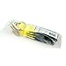 VULCAN Car Tie Down Axle Strap with Wear Pad - 2 Inch x 36 Inch - 4 Pack - Classic Yellow - 3,300 Pound Safe Working Load