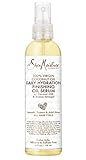 SheaMoisture 100% Virgin Coconut Oil Daily Hydration Finishing Oil Serum, 4 Oz