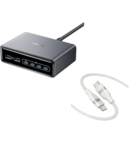 Amazon.com: Anker Prime Charger 200W 6 Ports GaN Silver with Anker