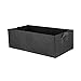 TiTa-Dong Garden Growing Bags,Felt Plant Bags with Handles,Square Planting Container Fabric Pots,Grow Bags Indoor Garden Planter Pot for Plants,Vegetables Fruits（Black,L）thumb 4