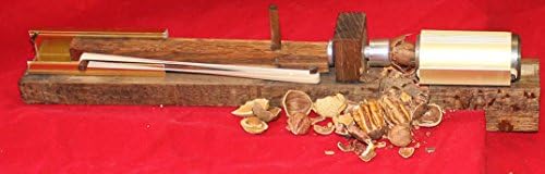 Handcrafted Nutcracker for Pecans, English Walnuts, Almonds, Filbert, Hazelnuts- Uses Rubberband Power