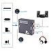 Digital to Analog Converter,Famounte Optical to Analog Audio Converter Coaxial Voice Box Adapter for TV Coaxial / Optical /SPDIF/Toslink to Stereo Audio RCA Output with Optical Cable / Power Adaptor
