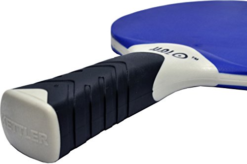 Kettler HALO 5.0 Indoor/Outdoor Table Tennis Bundle: 2 Player Set (2 Rackets/Paddles and 3 Balls)