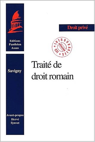 Traité de droit romain