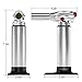Mini Fan, Butane Torch Refillable Kitchen Torch with Safety Lock and Adjustable Flame Blow Torch for Creme, Brulee, BBQ, Baking, DIY Jewelry, Soldering