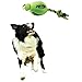 Nerf Dog Small to Medium Green Plush Football Launcher Dog Toy