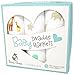 Premium Baby Muslin Swaddle Blankets, 100% Cotton, Gift Box Set, 3 Pack, Girl or Boy, Gender Neutral, Elephants, Giraffes