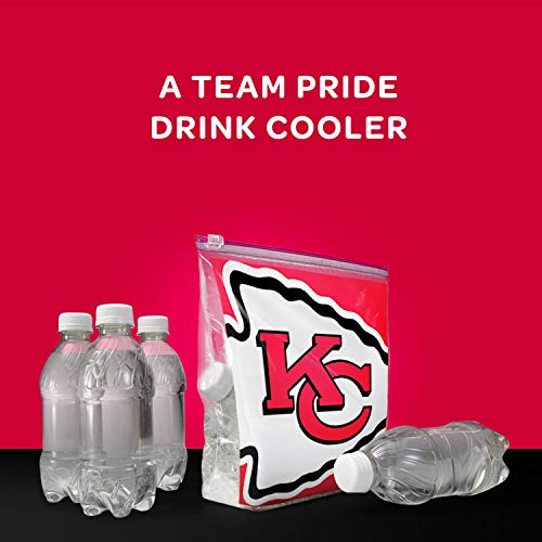 image for Ziploc Brand NFL Kansas City Chiefs Slider Gallon, 20 ct