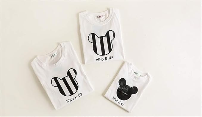 Amazon Co Jp 家族 お揃い 夏 半袖 綿 Tシャツ 親子 服 親子 ぺアルック キッズ 子供 プレゼント かわいい ディズニー 子供服 親子服 カップル ママ パパ 休日 お出かけ 3人 4人 服 ファッション小物