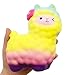 Ouflow Jumbo Squishy Slow Rising Sheep Kawaii Lamb Cream Scented Soft Animal Squishies Toys(Colorful)