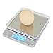 Digital Kitchen Scale Pocket Cooking and Baking Multifunction Food Scale , Weight Gram Scale, Silver, Stainless Steel (3000g/0.1g)