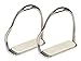 Derby Originals Stainless Steel Foot Free Safety English Stirrup Irons, Adult