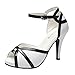 getmorebeauty Peep Toe White Heels for Women Sexy Strappy High Heels Ankle Strap Heeled Sandals