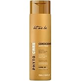 Let Me Be Phyto Care Anti‑Frizz Conditioner 250 ml / 8.45 fl oz – Sulfate‑Free Softening Conditioner with Argan, Macadamia & Coconut Oils for Curly & Wavy Hair