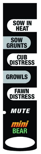 Extreme Dimension Wildlife Calls - Mini Phantom Sound Stick - Bear - EDMSS706 - Interchangeable Sound Stick - Bear