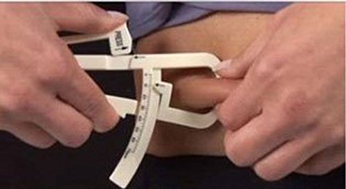 Honbay Body Tape Measure and Fat Caliper Combo - Auto Retract - Waist, Chest, Arms, Legs - Thumbnail 6