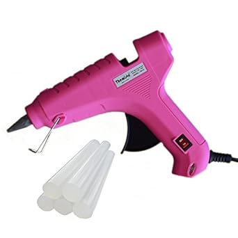 ApTechDeals 40 Watt Hot melt Glue Gun with 5 Glue-Sticks with Triple Power Rapid Heating