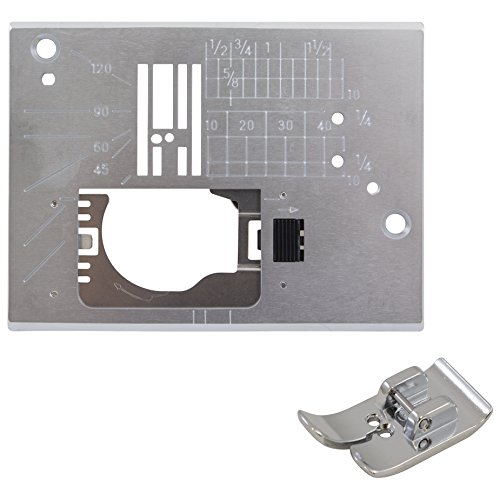 Janome Straight Stitch Needle Plate & Foot, Fits MC11000, 3160 & Others