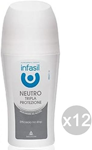 Set of 12 Neutral infasil Deodorant Roll-On extradelicato 50 ml Care and Hygiene of the Body