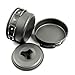 Junadael Lightweight Outdoor Camping Cookware Outdoor Hiking Picnic Travel Essential Pots and Pans Suit