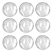 120 pcs Glass Dome Cabochons Clear Round Cabochons Tiles Non-calibrated Round 25mm/1 Inch for Cameo Pendants Photo Craft Jewelry Making by Erlvery DaMain