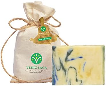 Vedic Saga Mint & Green Tea Handmade Soap