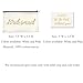 Ibride Bridesmaid Gifts Makeup Bag Set of 6