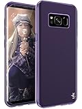 Galaxy S8 Plus Case, LK Ultra [Slim Thin] Scratch Resistant TPU Rubber Soft Skin Silicone Protective Case Cover for Samsung Galaxy S8 Plus (Purple)