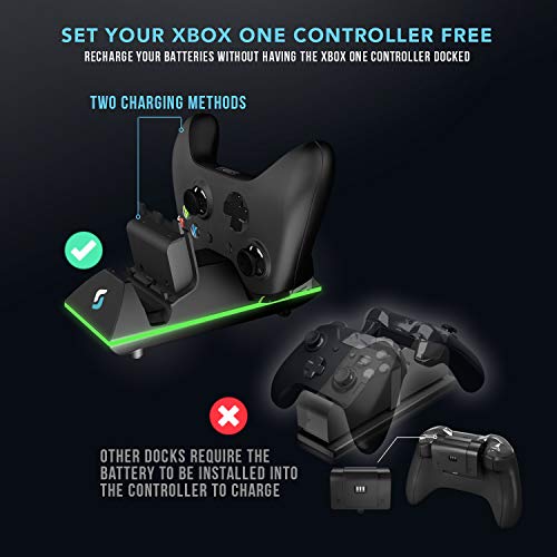 5 Xbox+One+Controller+Charger+Station+Battery