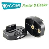 2x Quick Release QR Tripod Mount (2/pack) for GoPro HERO3+ 3 2 1 Cameras WoCase
