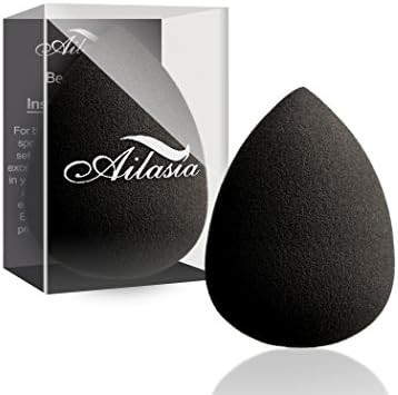 Ailasia Beauty VEGAN, LATEX, and CRUELTY FREE makeup sponge blender – For primers, cream blushes, foundations, powders, and any other complexion product.