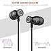 Earphones In Ear Earbuds Sterero Noise Isolating Headphones with Microphone and Volume Control Waterproof Wired Earphone for iPhone iPod iPad Samsung Android Smartphones Tablet Laptop 3.5mm