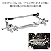 Front Wheel Axle Upright Front Bridge for 1/14 Tractor Truck RC Climber Trailerthumb 1