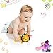 TyNox Balloon Bamboo Man Battle, Handmade Wooden Fencing Puppets,Fast-Paced Balloon Fight,Sticks for 2 Players,Cartoon Stuffed Animal
