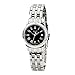 Tissot T0332101105300 Womens Stainless Steel Case and Bracelet Black Dial Date Display Roman Numerals