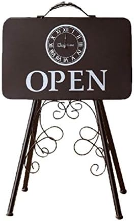看板 オープン クローズ Open Close スタンド アイアン サインボード アンティーク風 おしゃれ 折りたたみ お店 店舗