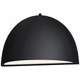 Maxim Pathfinder - 7 Inch 15W 1 LED Outdoor Wall Mount with Photocell-Black Finish