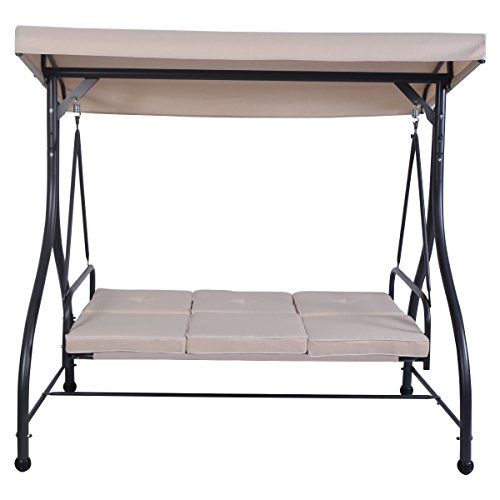 Beige-Converting-Bed-Swing-Hammock-Chair-Patio-3-Person-Seat-With-Canopy-Outdoor-Furniture